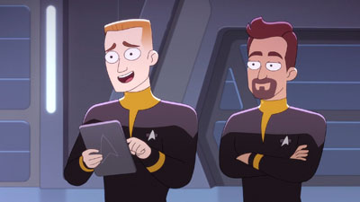Star Trek: Lower Decks Screencaps "Grounded" (S3:E1)