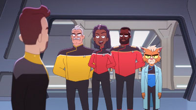 Star Trek: Lower Decks Screencaps "Grounded" (S3:E1)