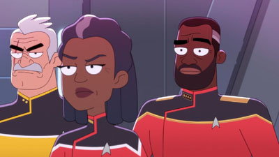 Star Trek: Lower Decks Screencaps "Grounded" (S3:E1)