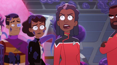 Star Trek: Lower Decks Screencaps "Grounded" (S3:E1)