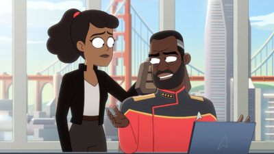 Star Trek: Lower Decks Screencaps "Grounded" (S3:E1)