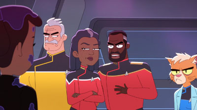Star Trek: Lower Decks Screencaps "Grounded" (S3:E1)