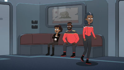 Star Trek: Lower Decks Screencaps "Grounded" (S3:E1)