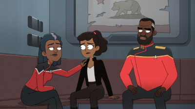 Star Trek: Lower Decks Screencaps "Grounded" (S3:E1)