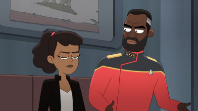 Star Trek: Lower Decks Screencaps "Grounded" (S3:E1)