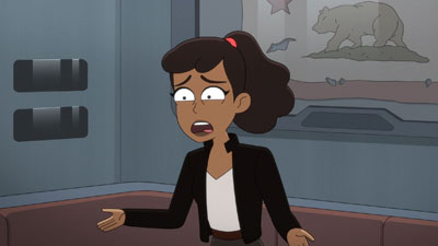 Star Trek: Lower Decks Screencaps "Grounded" (S3:E1)