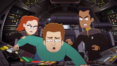 Star Trek: Lower Decks Screencaps "Grounded" (S3:E1)