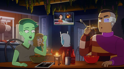Star Trek: Lower Decks Screencaps "Grounded" (S3:E1)