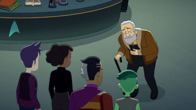 Star Trek: Lower Decks Screencaps "Grounded" (S3:E1)