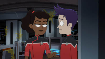 Star Trek: Lower Decks Screencaps "Twovix" (S4:E1)
