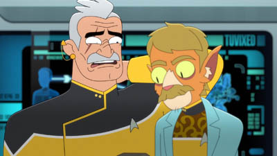 Star Trek: Lower Decks Screencaps "Twovix" (S4:E1)