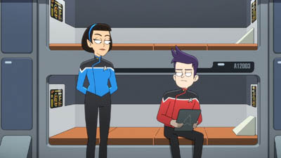 Star Trek: Lower Decks Screencaps "Twovix" (S4:E1)