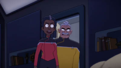 Star Trek: Lower Decks Screencaps "Twovix" (S4:E1)