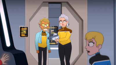 Star Trek: Lower Decks Screencaps "Twovix" (S4:E1)
