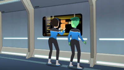 Star Trek: Lower Decks Screencaps "Twovix" (S4:E1)