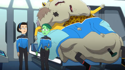 Star Trek: Lower Decks Screencaps "Twovix" (S4:E1)