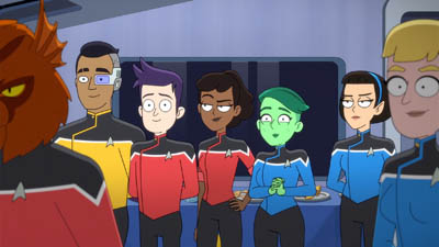 Star Trek: Lower Decks Screencaps "Twovix" (S4:E1)