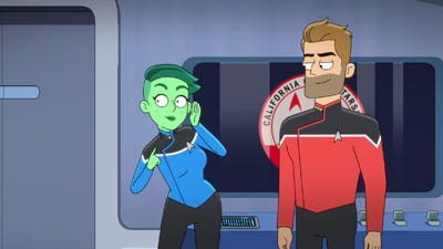 Star Trek: Lower Decks Screencaps "Twovix" (S4:E1)
