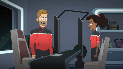 Star Trek: Lower Decks Screencaps "Twovix" (S4:E1)