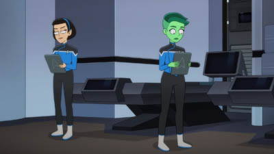 Star Trek: Lower Decks Screencaps "Twovix" (S4:E1)