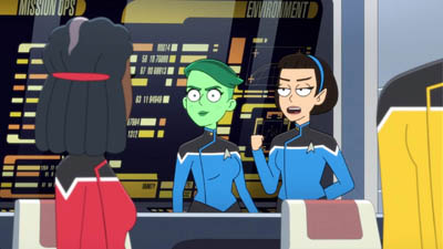 Star Trek: Lower Decks Screencaps "Old Friends, New Planets" (S4:E10)