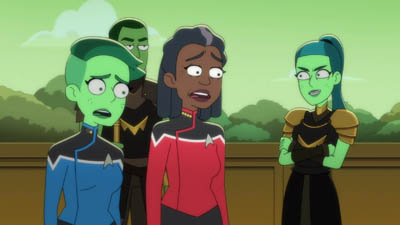 Star Trek: Lower Decks Screencaps "Old Friends, New Planets" (S4:E10)