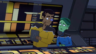 Star Trek: Lower Decks Screencaps "I Have No Bones Yet I Must Flee" (S4:E2)
