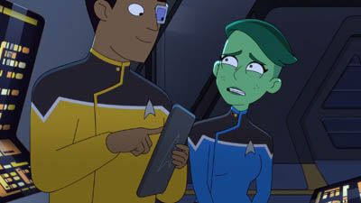 Star Trek: Lower Decks Screencaps "I Have No Bones Yet I Must Flee" (S4:E2)