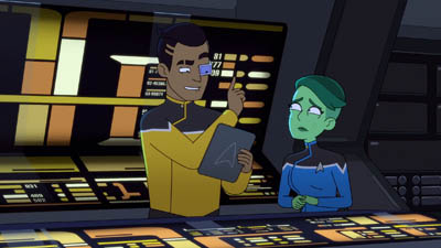 Star Trek: Lower Decks Screencaps "I Have No Bones Yet I Must Flee" (S4:E2)