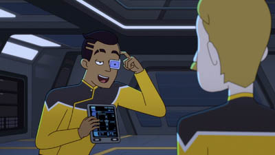 Star Trek: Lower Decks Screencaps "I Have No Bones Yet I Must Flee" (S4:E2)