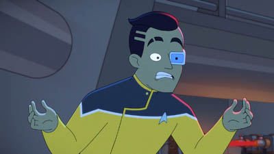 Star Trek: Lower Decks Screencaps "I Have No Bones Yet I Must Flee" (S4:E2)