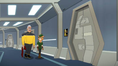 Star Trek: Lower Decks Screencaps "I Have No Bones Yet I Must Flee" (S4:E2)