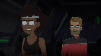 Star Trek: Lower Decks Screencaps "I Have No Bones Yet I Must Flee" (S4:E2)