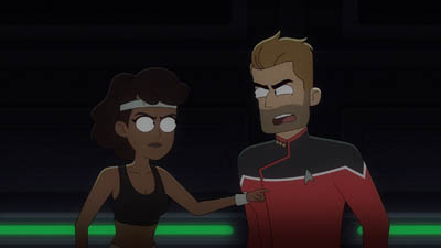 Star Trek: Lower Decks Screencaps "I Have No Bones Yet I Must Flee" (S4:E2)