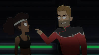Star Trek: Lower Decks Screencaps "I Have No Bones Yet I Must Flee" (S4:E2)