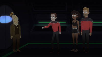 Star Trek: Lower Decks Screencaps "I Have No Bones Yet I Must Flee" (S4:E2)