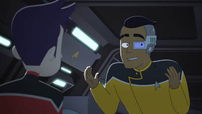 Star Trek: Lower Decks Screencaps "I Have No Bones Yet I Must Flee" (S4:E2)
