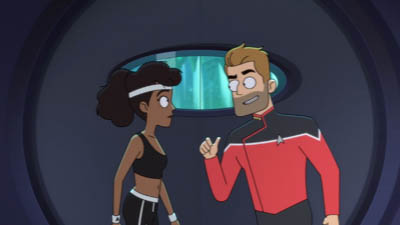 Star Trek: Lower Decks Screencaps "I Have No Bones Yet I Must Flee" (S4:E2)
