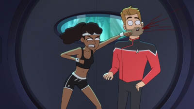 Star Trek: Lower Decks Screencaps "I Have No Bones Yet I Must Flee" (S4:E2)