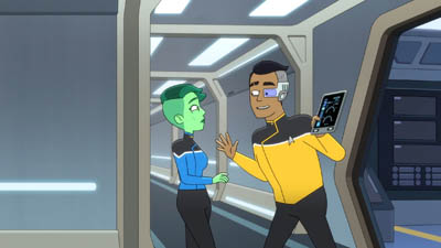 Star Trek: Lower Decks Screencaps "I Have No Bones Yet I Must Flee" (S4:E2)