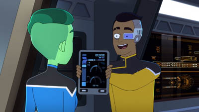 Star Trek: Lower Decks Screencaps "I Have No Bones Yet I Must Flee" (S4:E2)