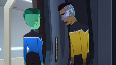 Star Trek: Lower Decks Screencaps "I Have No Bones Yet I Must Flee" (S4:E2)