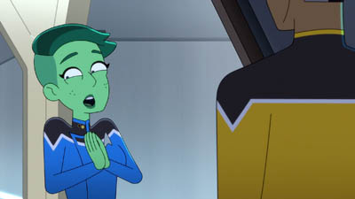 Star Trek: Lower Decks Screencaps "I Have No Bones Yet I Must Flee" (S4:E2)