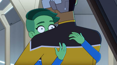 Star Trek: Lower Decks Screencaps "I Have No Bones Yet I Must Flee" (S4:E2)