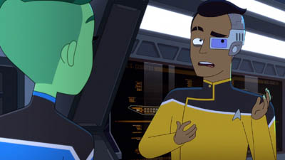 Star Trek: Lower Decks Screencaps "I Have No Bones Yet I Must Flee" (S4:E2)