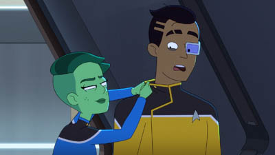 Star Trek: Lower Decks Screencaps "I Have No Bones Yet I Must Flee" (S4:E2)