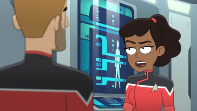 Star Trek: Lower Decks Screencaps "I Have No Bones Yet I Must Flee" (S4:E2)
