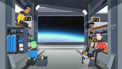 Star Trek: Lower Decks Screencaps "I Have No Bones Yet I Must Flee" (S4:E2)
