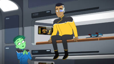 Star Trek: Lower Decks Screencaps "I Have No Bones Yet I Must Flee" (S4:E2)