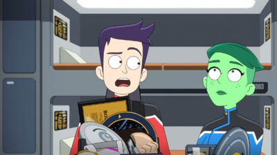 Star Trek: Lower Decks Screencaps "I Have No Bones Yet I Must Flee" (S4:E2)